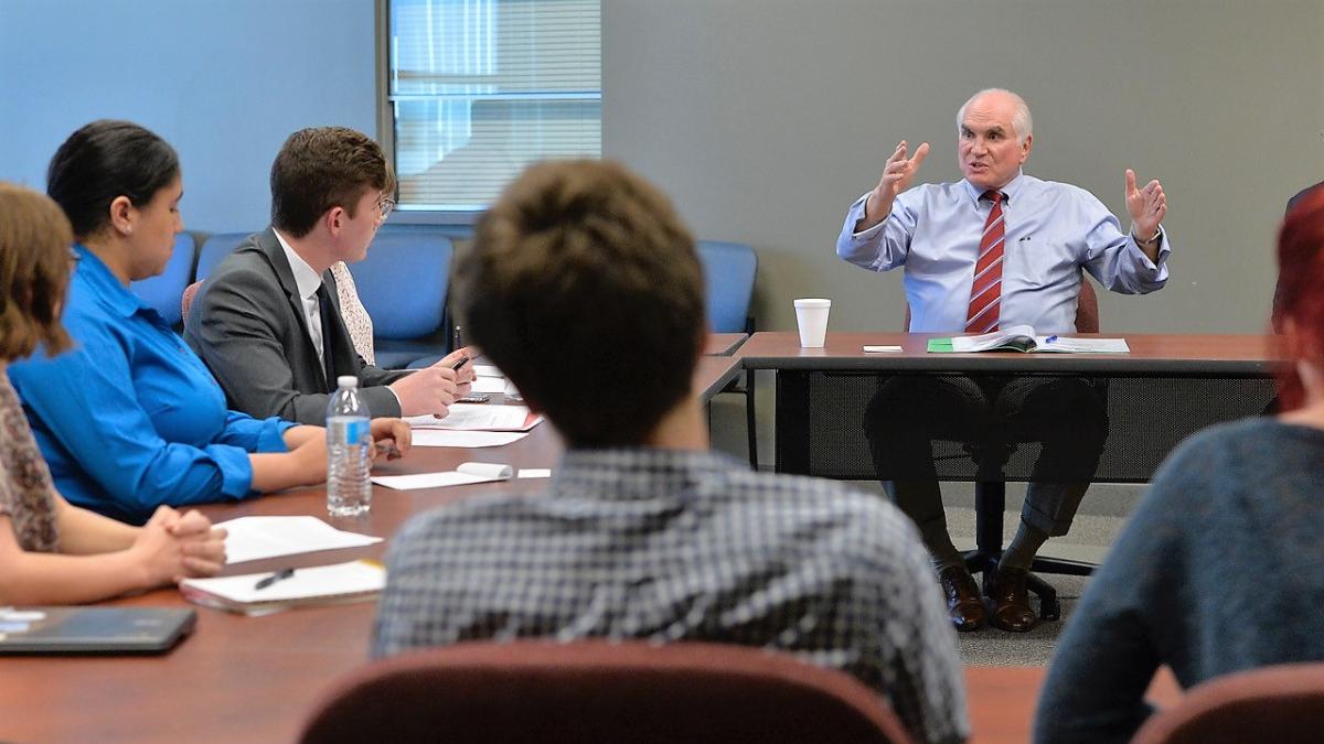 MK with Erie students