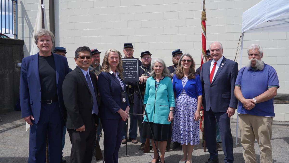 Butler Post Office dedication