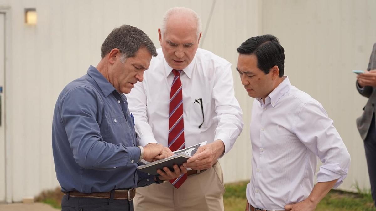 mk mark green butler field visit