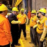 MK at AK Steel pic 1