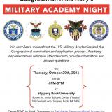 Military Academy Night 2016 
