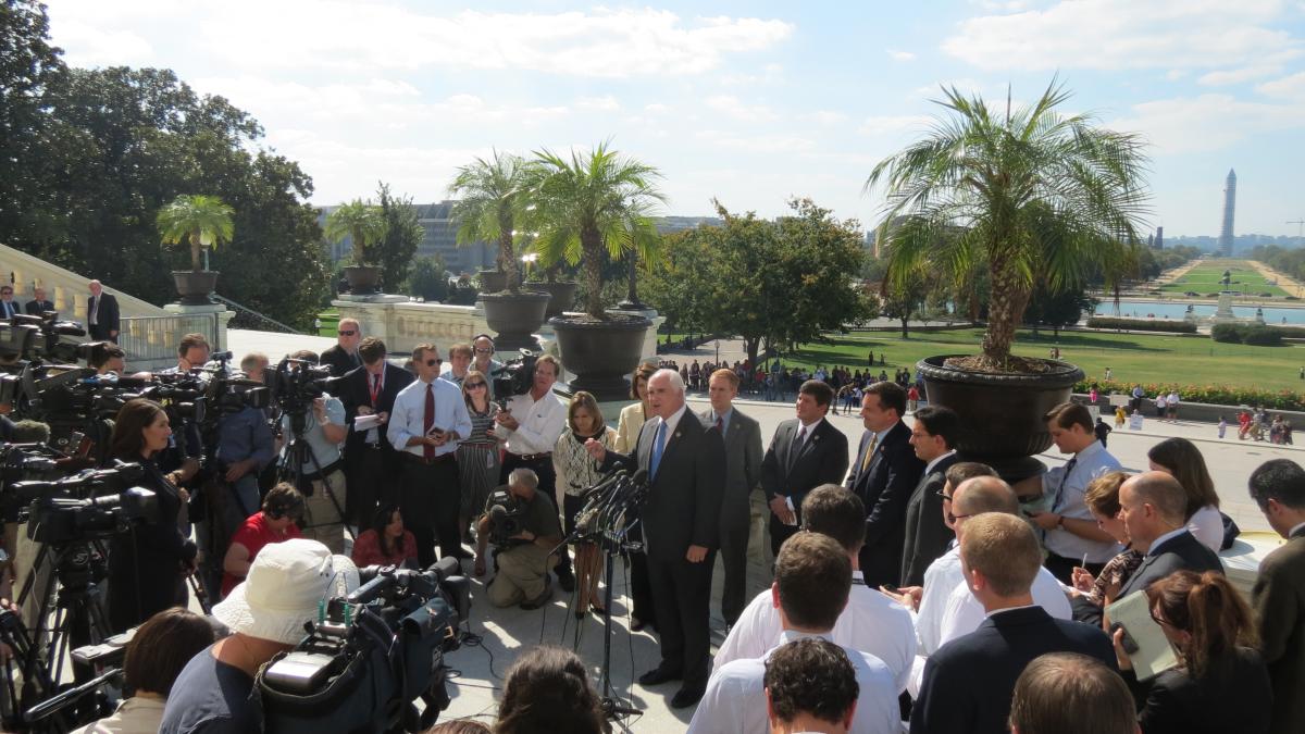 MK WWII Memorial Funding Presser pic